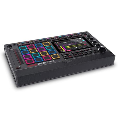 Akai Professional MPC Live III Standalone Portable Music Production Center with MPCe Pads, Sequencer, Touchscreen, Mic, Stereo Monitors, Audio Interface, Wi-Fi, Bluetooth, Battery, Touchstrip
