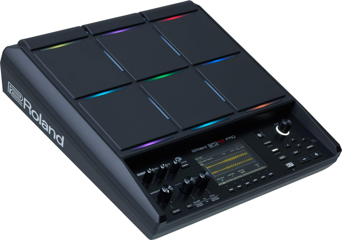 Roland SP-404MKII Creative Sampler and Effector Bundle with MIDI Cable, Instrument Cable, and Austin Bazaar Polishing Cloth