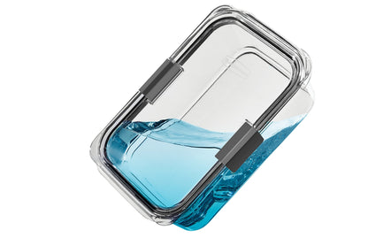 Rubbermaid Brilliance Food Storage Containers BPA Free Airtight Lids Ideal for Lunch Meal Prep & Leftovers Set of 5 (3.2 Cup)