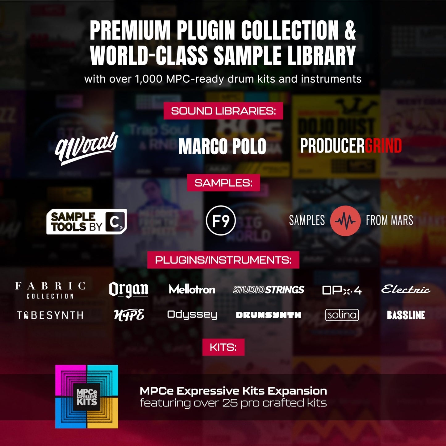 Akai Professional MPC Live III Standalone Portable Music Production Center with MPCe Pads, Sequencer, Touchscreen, Mic, Stereo Monitors, Audio Interface, Wi-Fi, Bluetooth, Battery, Touchstrip